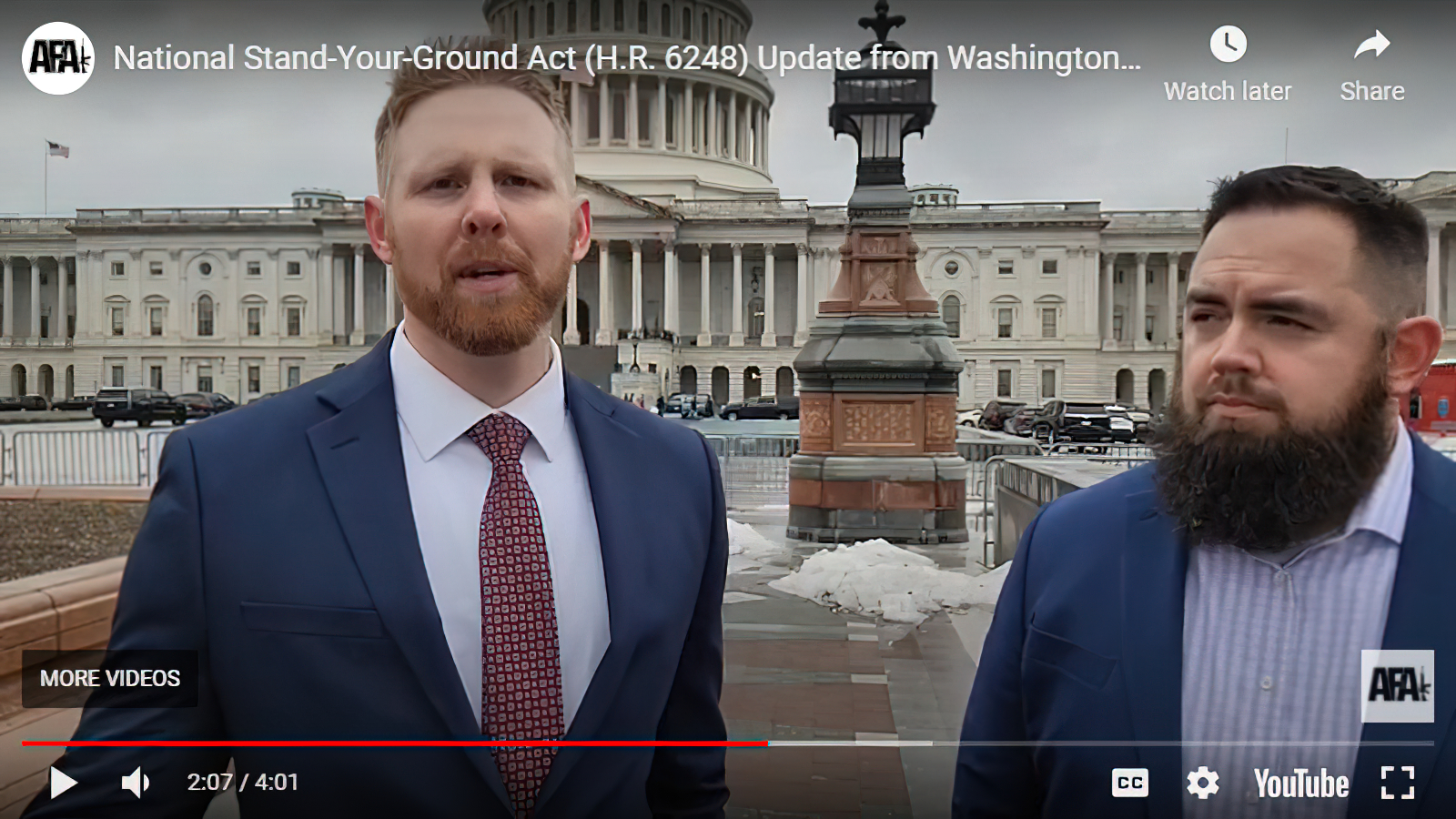 National Stand-Your-Ground Act (H.R. 6248) - American Firearms Association