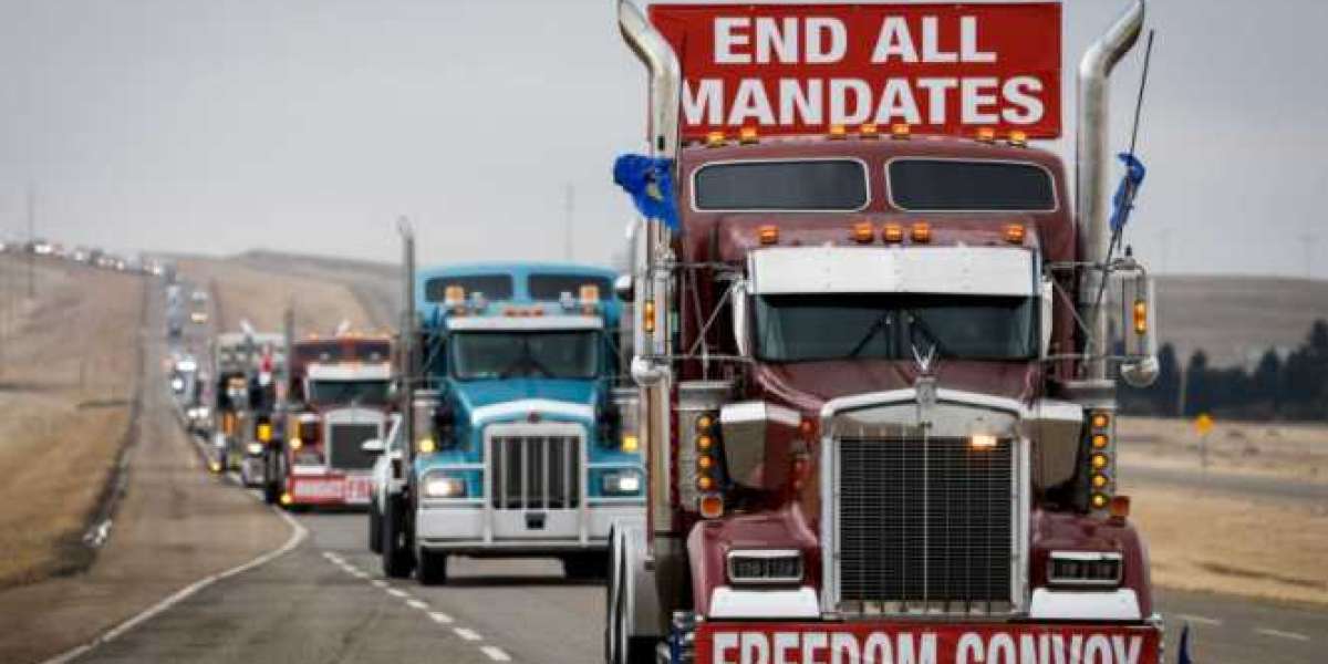 Here comes the American trucker ‘Peoples Convoy’